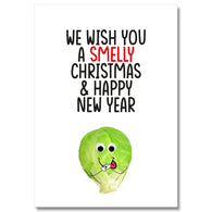 Sprouts Smelly Christmas Card